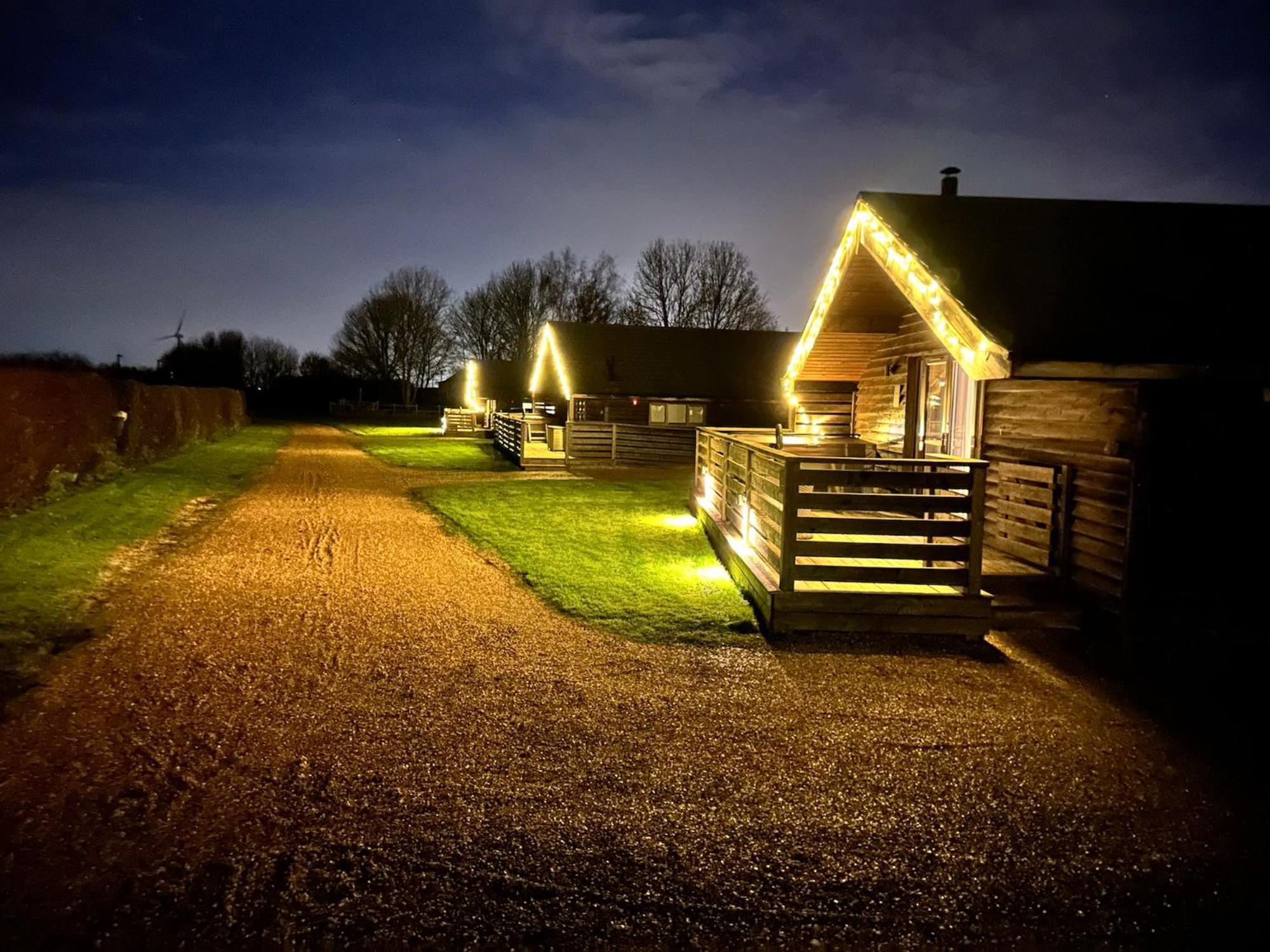 Fields End Lodges Doddington  Exterior foto